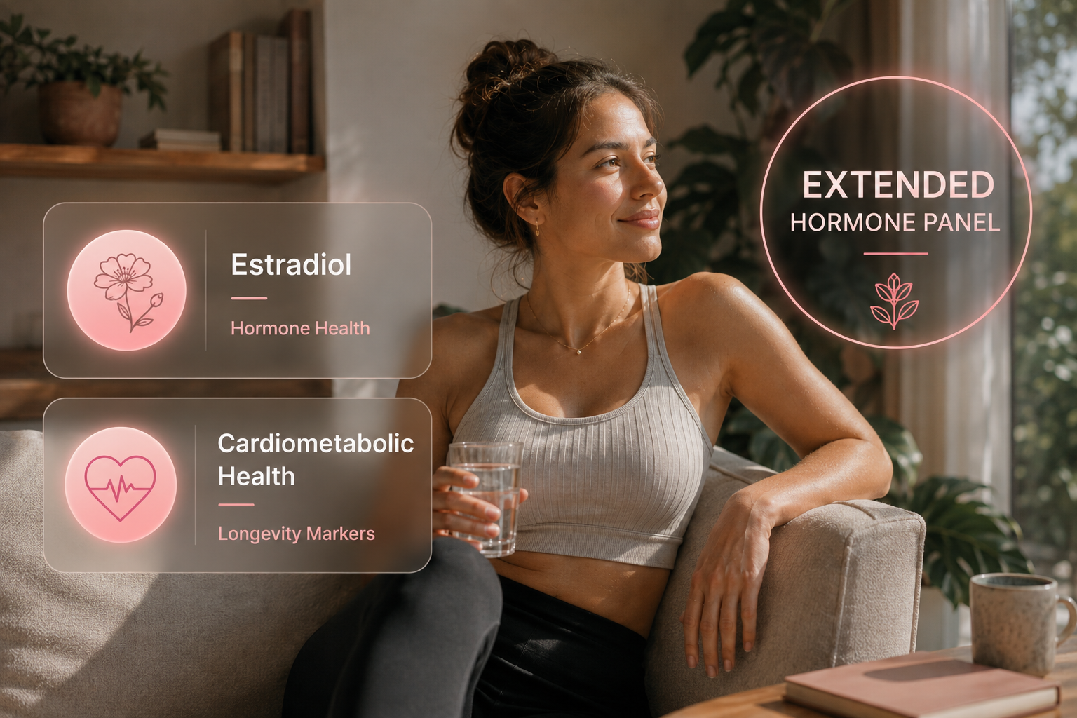 Women's Longevity + Hormones Extended panel