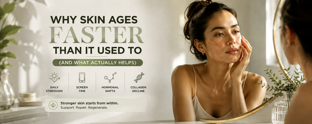 skin ages faster